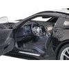 2017 Chevrolet Corvette C7 Grand Sport Black with White Stripe and Yellow Fender Hash Marks 1/18 Model Car by Autoart - Autoart - ModelCars.com
