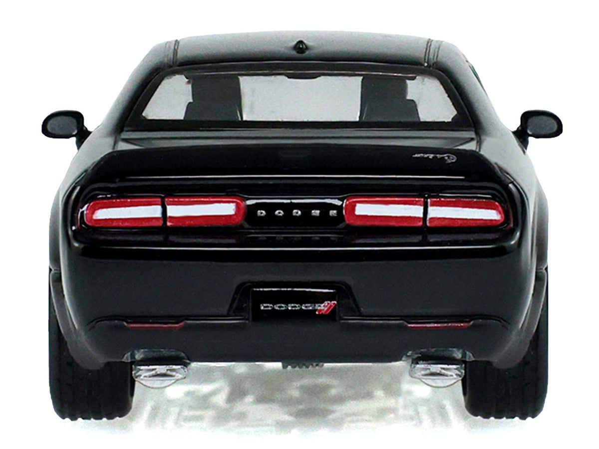 2017 Dodge Challenger SRT Hellcat Widebody Black "Black Bandit" Series 31 1/64 Diecast Model Car by Greenlight-Greenlight-ModelCars.com