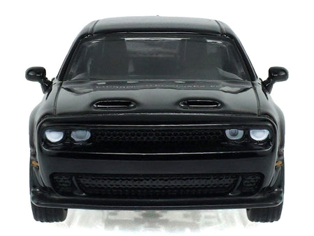 2017 Dodge Challenger SRT Hellcat Widebody Black "Black Bandit" Series 31 1/64 Diecast Model Car by Greenlight-Greenlight-ModelCars.com