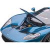 2017 Ford GT Liquid Blue Metallic 1/12 Model Car by Autoart - Autoart - ModelCars.com