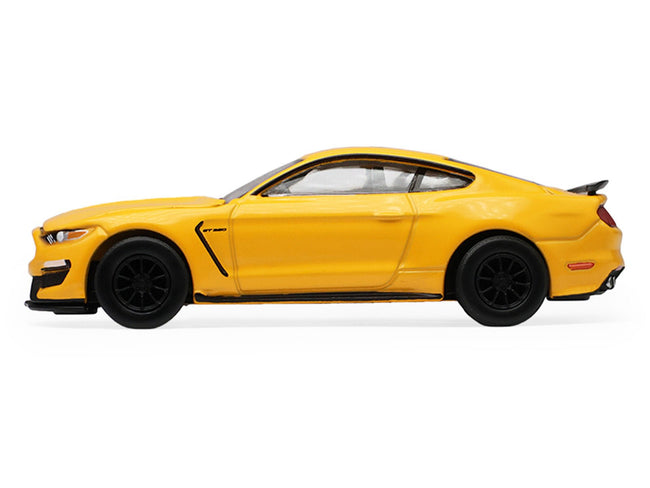 2017 Ford Mustang Shelby GT350 Triple Yellow Tri-Coat "Stampede" Series 2 1/64 Diecast Model Car by Greenlight-Greenlight-ModelCars.com