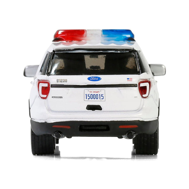 2017 Ford Police Interceptor Utility "LAPD (Los Angeles Police Department) Bomb Detection K-9 Unit" White "Hobby Exclusive" Series 1/64 Diecast Model Car by Greenlight-Greenlight-ModelCars.com