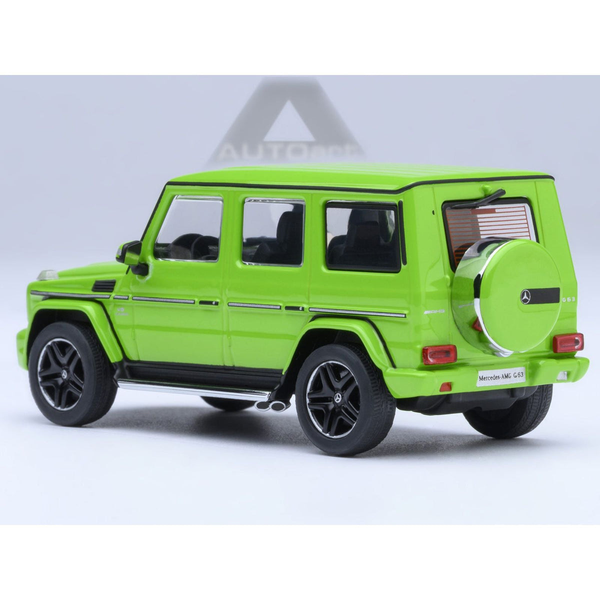 2017 Mercedes-Benz AMG G 63 Alien Green 1/64 Diecast Model Car by Autoart-Autoart-ModelCars.com