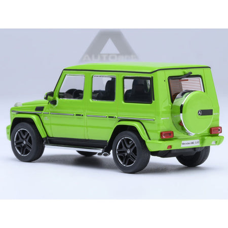 2017 Mercedes-Benz AMG G 63 Alien Green 1/64 Diecast Model Car by Autoart-Autoart-ModelCars.com