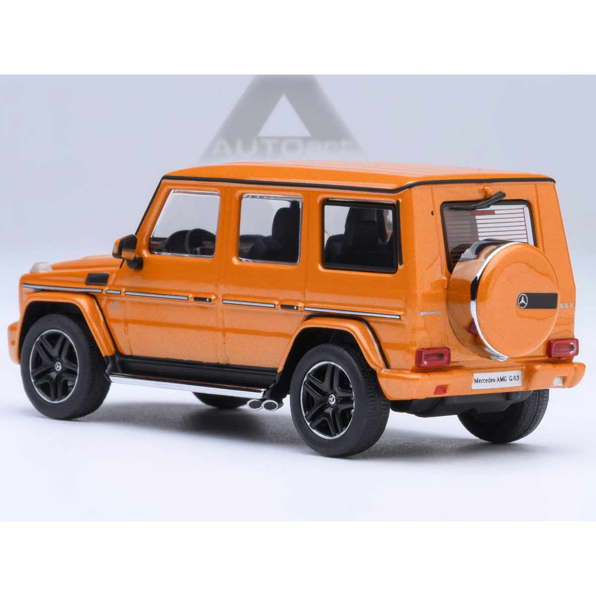 2017 Mercedes-Benz AMG G 63 Sunset Beam Orange 1/64 Diecast Model Car by Autoart-Autoart-ModelCars.com