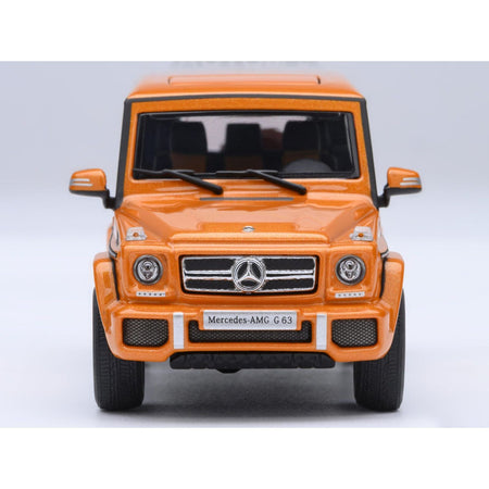 2017 Mercedes-Benz AMG G 63 Sunset Beam Orange 1/64 Diecast Model Car by Autoart-Autoart-ModelCars.com