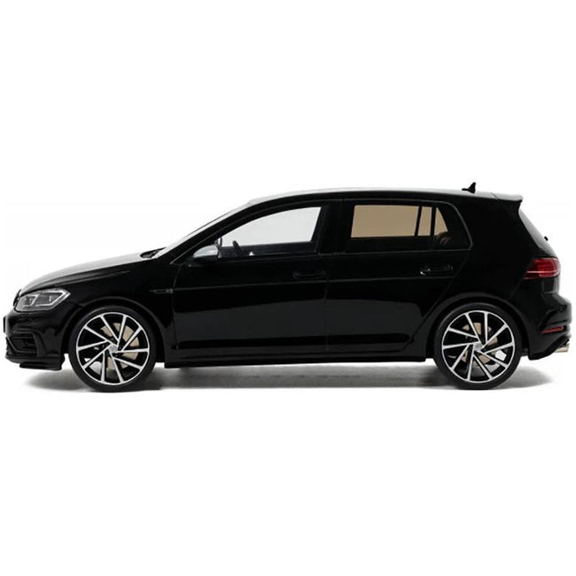 2017 Volkswagen Golf VII R 5 Deep Black Limited Edition to 2000 pieces Worldwide 1/18 Model Car by Otto Mobile - Otto Mobile - ModelCars.com