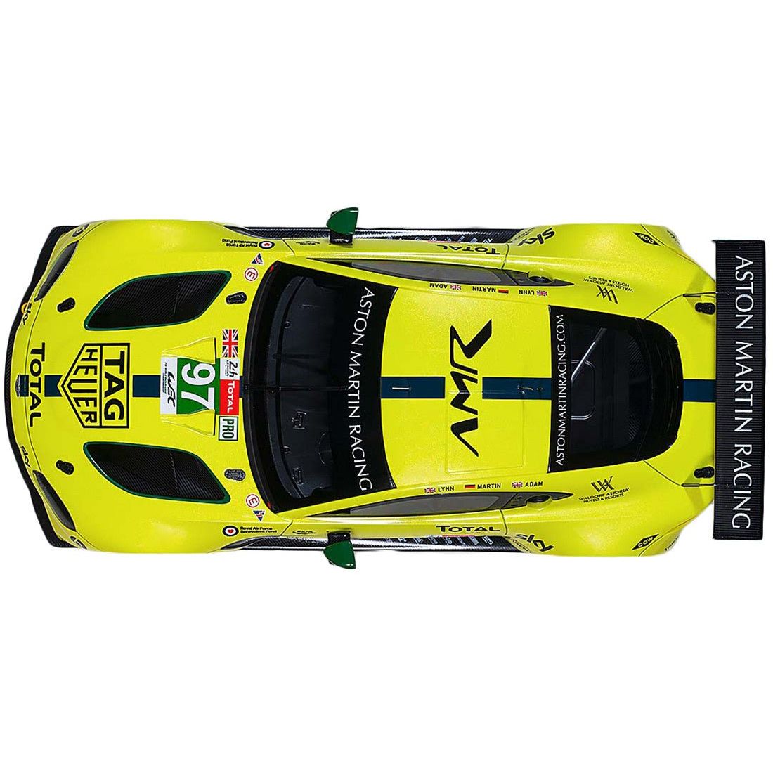 2018 Aston Martin Vantage GTE 97 Lynn - Martin - Adam Le Mans PRO 1/18 Model Car by Autoart - Autoart - ModelCars.com