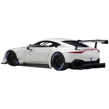 2018 Aston Martin Vantage GTE Le Mans PRO White with Carbon Accents 1/18 Model Car by Autoart - Autoart - ModelCars.com