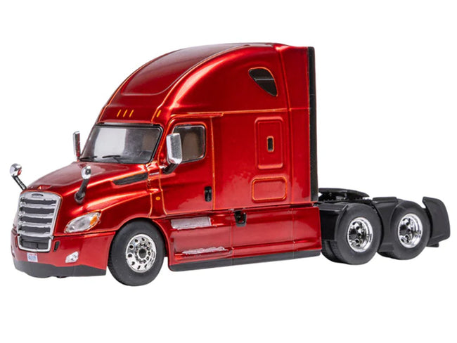 2018 Freightliner Cascadia Truck Tractor Red Metallic 1/64 Diecast Model by IXO Models-IXO-ModelCars.com