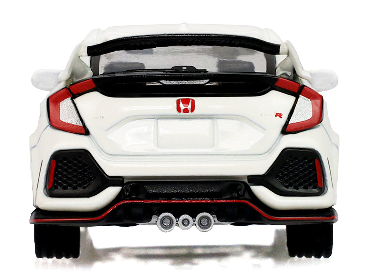 2018 Honda Civic Type-R (FK8) RHD (Right Hand Drive) Championship White with Carbon Hood "Tokyo Torque" Series 10 1/64 Diecast Model Car by Greenlight-Greenlight-ModelCars.com