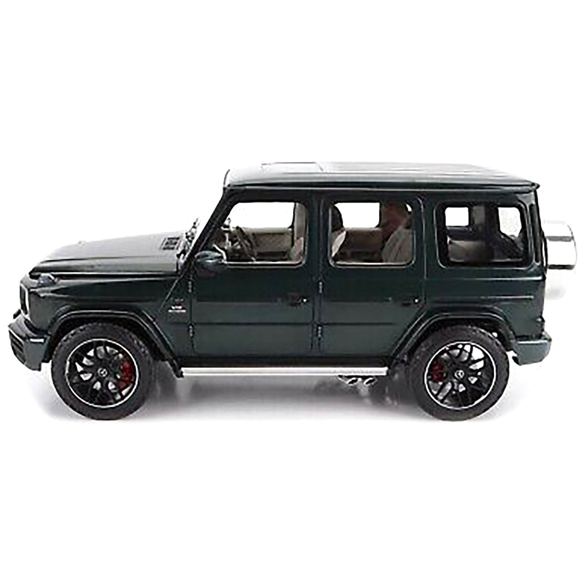 2018 Mercedes - Benz AMG G63 Green Metallic with Sunroof 1/18 Diecast Model Car by Minichamps - Minichamps - ModelCars.com