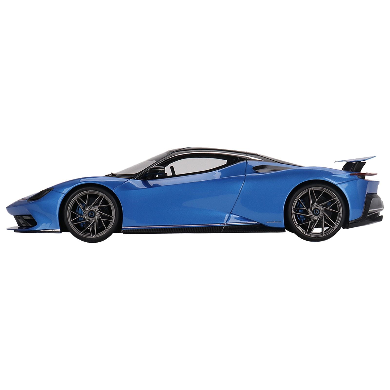 2019 Automobili Pininfarina Battista Iconica Blue Metallic with Black Top "World Premiere" 1/18 Model Car by Top Speed - Top Speed - ModelCars.com