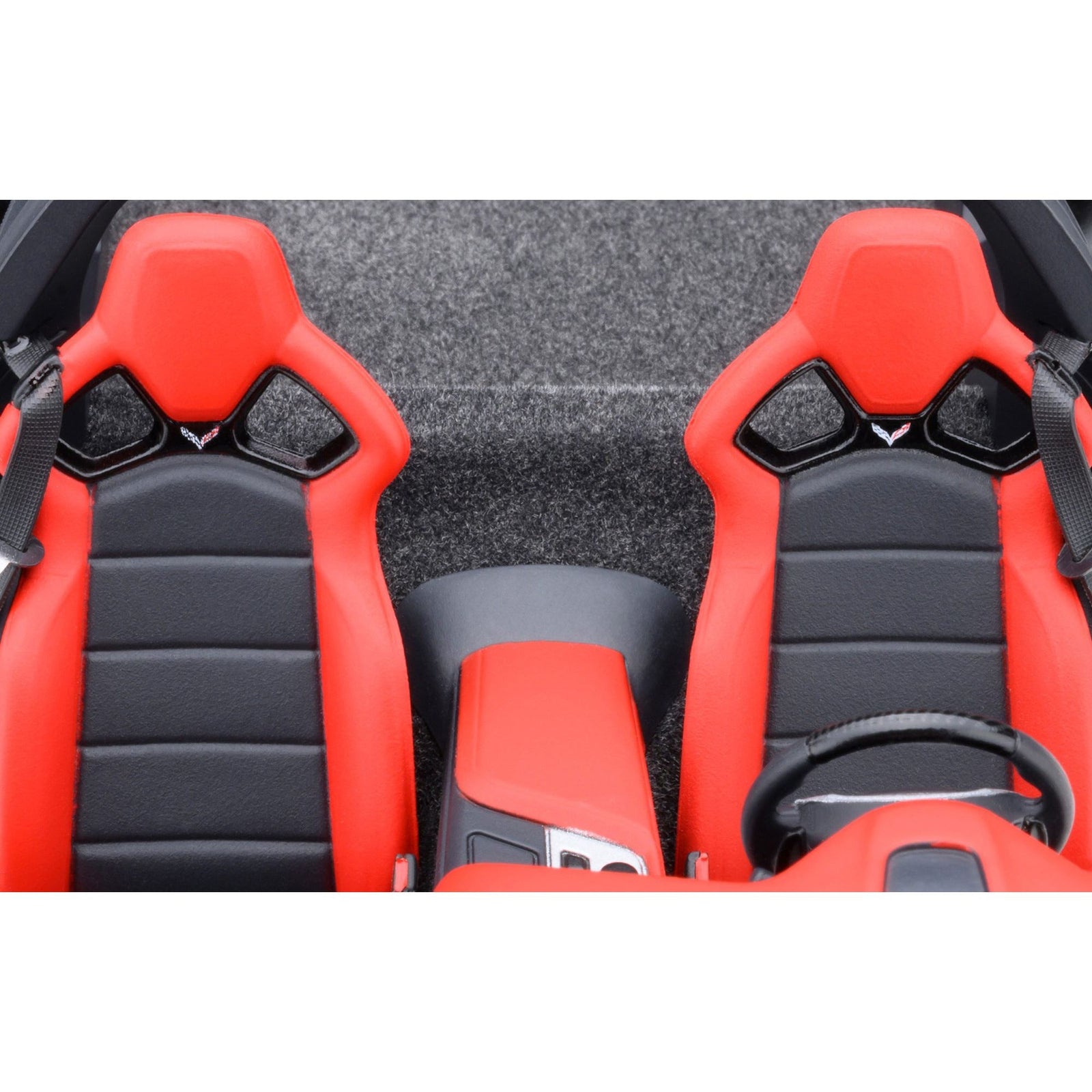 2019 Chevrolet Corvette C7 ZR1 Black with Carbon Top 1/18 Model Car by Autoart - Autoart - ModelCars.com