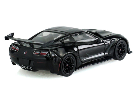 2019 Chevrolet Corvette ZR1 Black "Black Bandit" Series 31 1/64 Diecast Model Car by Greenlight-Greenlight-ModelCars.com