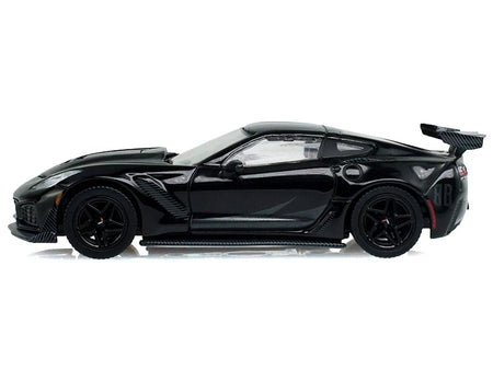 2019 Chevrolet Corvette ZR1 Black "Black Bandit" Series 31 1/64 Diecast Model Car by Greenlight-Greenlight-ModelCars.com