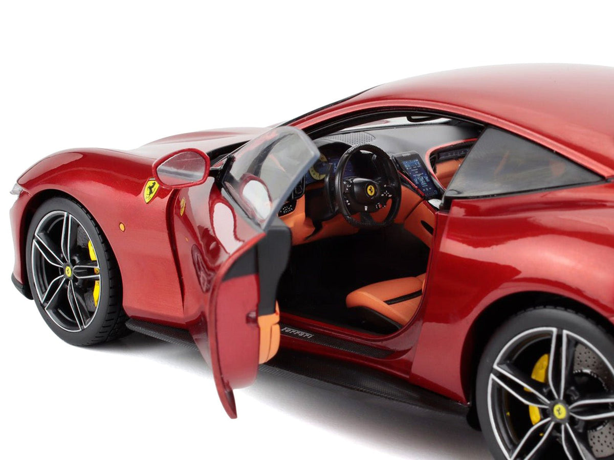 2019 Ferrari Roma Rosso Magma Red Metallic 1/18 Diecast Model Car by Polistil-Polistil-ModelCars.com