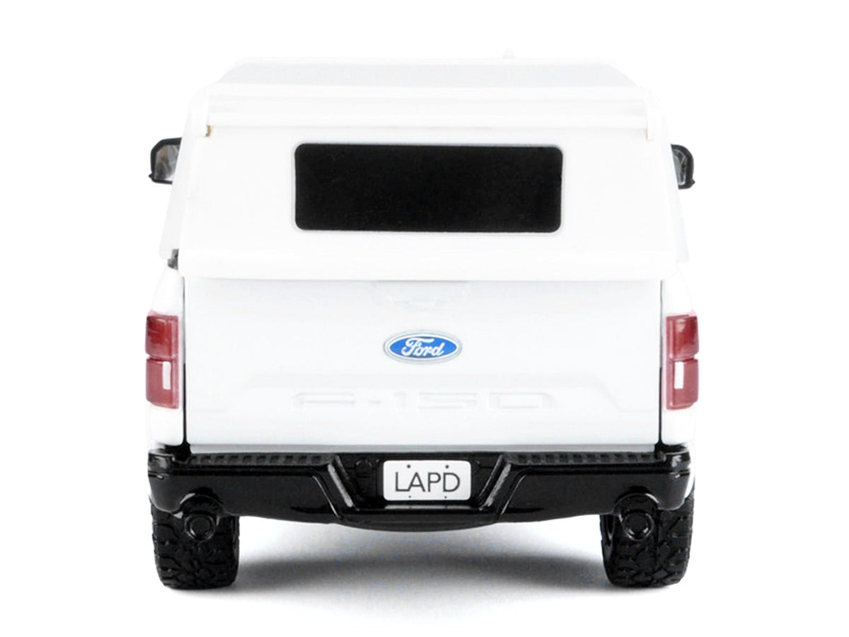 2019 Ford F-150 Lariat Crew Cab Pickup Truck "Los Angeles Police Department Bomb Squad" White "Law Enforcement and Public Service" Series 1/27 Diecast Model Car by Motormax-Motormax-ModelCars.com