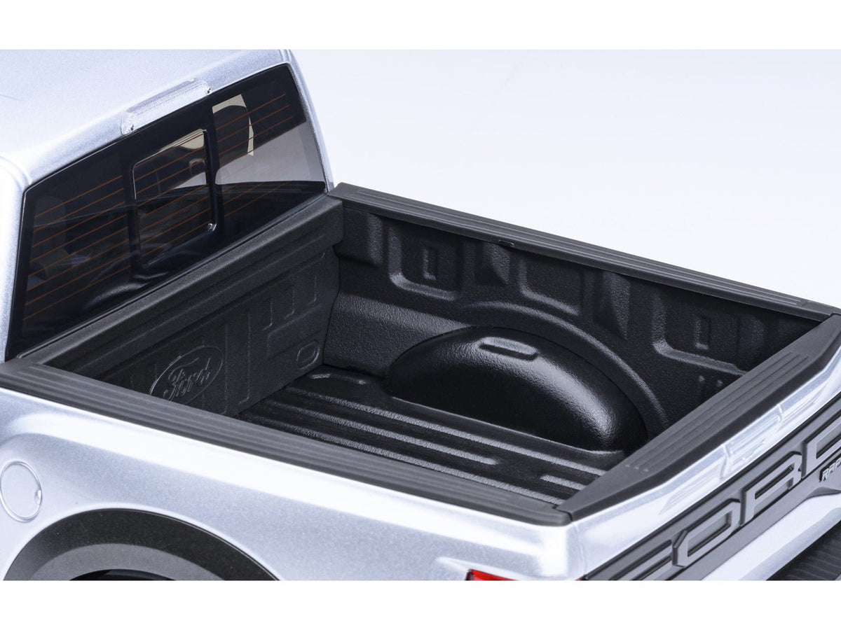 2019 Ford F-150 Raptor Pickup Truck Ingot Silver 1/18 Model Car by Autoart-Autoart-ModelCars.com