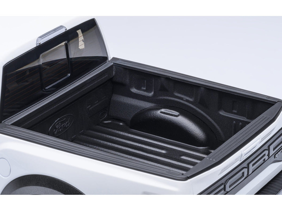 2019 Ford F-150 Raptor Pickup Truck Oxford White 1/18 Model Car by Autoart-Autoart-ModelCars.com