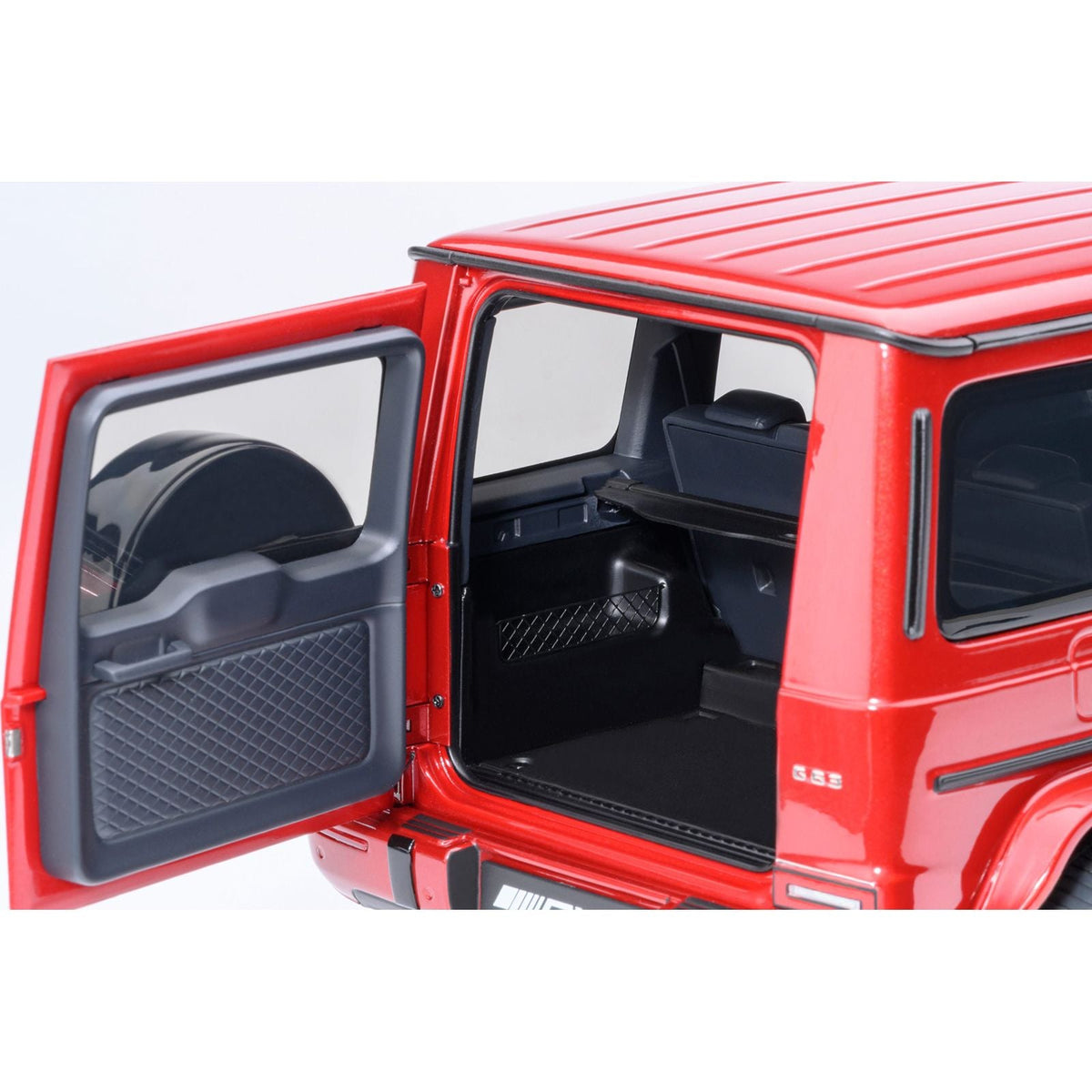 2019 Mercedes-Benz AMG G63 Cardinal Red Metallic 1/18 Model Car by Autoart-Autoart-ModelCars.com