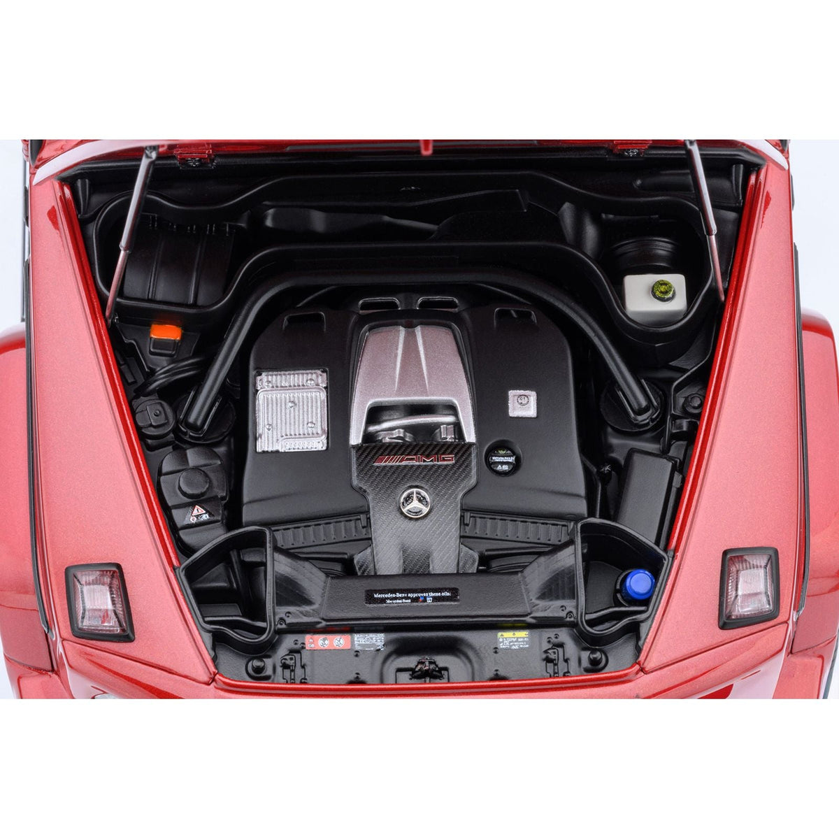 2019 Mercedes-Benz AMG G63 Cardinal Red Metallic 1/18 Model Car by Autoart-Autoart-ModelCars.com