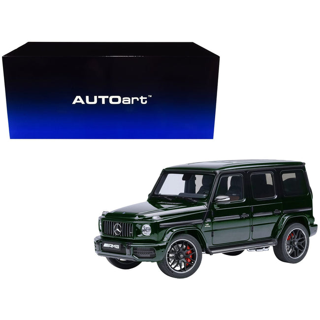 2019 Mercedes-Benz AMG G63 Emerald Green Metallic 1/18 Model Car by Autoart-Autoart-ModelCars.com