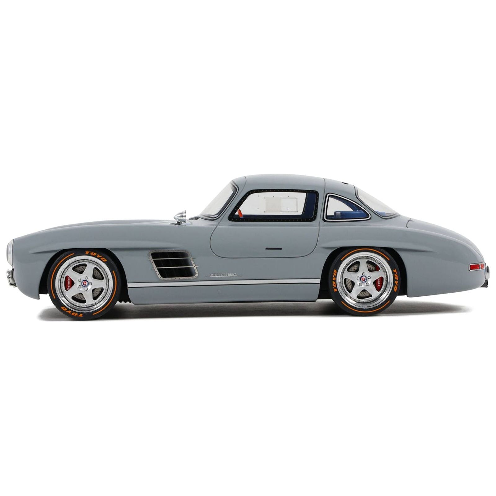2019 Mercedes - Benz S - Klub Gullwing Nardo Gray 1/18 Model Car by GT Spirit - GT Spirit - ModelCars.com