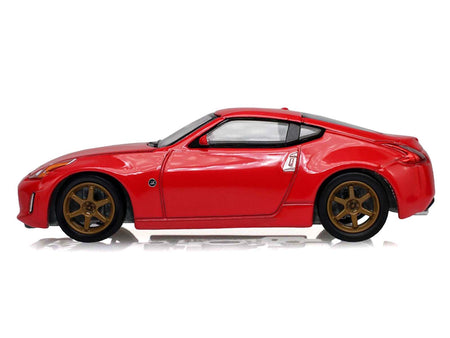 2019 Nissan 370Z Coupe Red "Tokyo Torque" Series 10 1/64 Diecast Model Car by Greenlight-Greenlight-ModelCars.com
