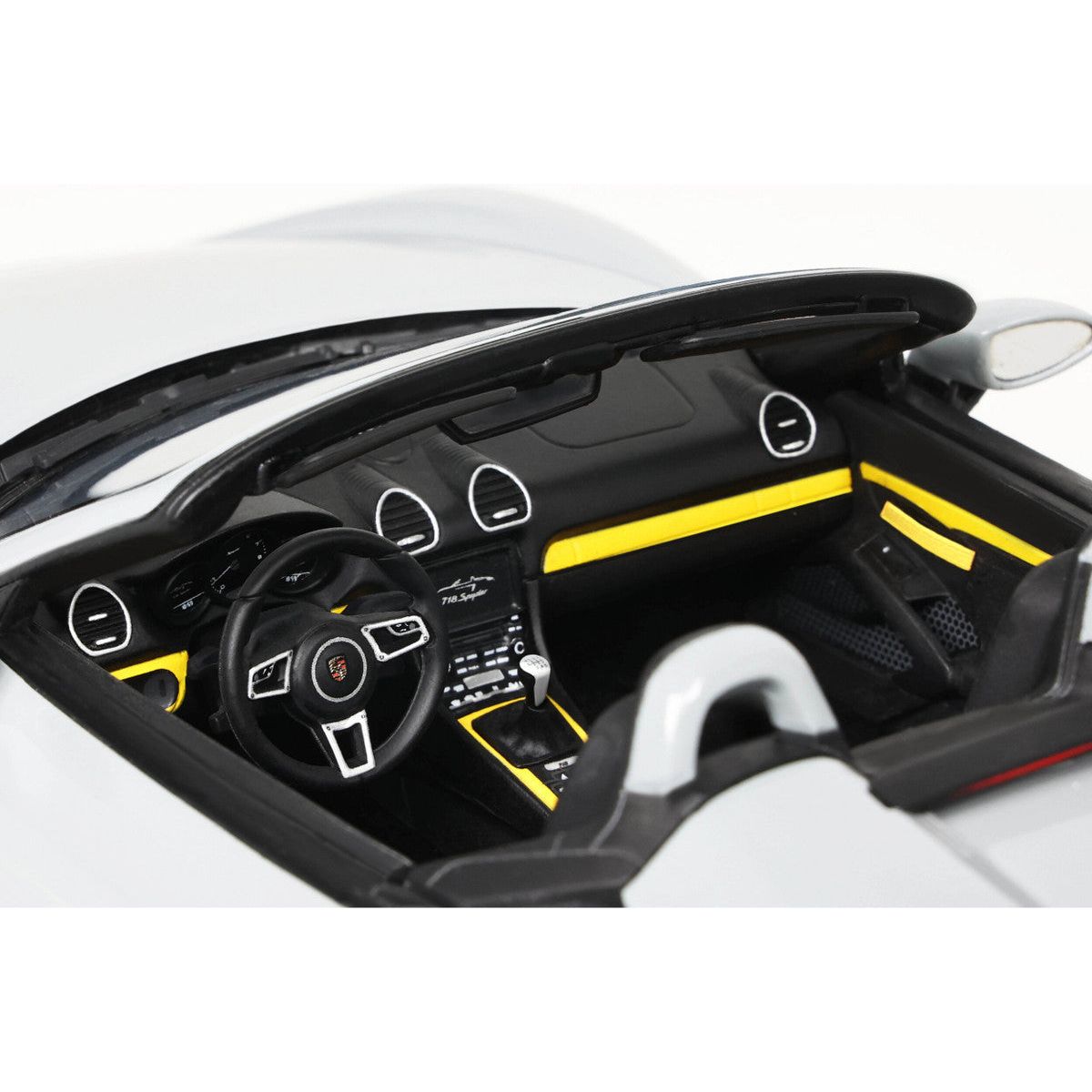 2019 Porsche 718 Spyder Gray 1/18 Model Car by GT Spirit - GT Spirit - ModelCars.com