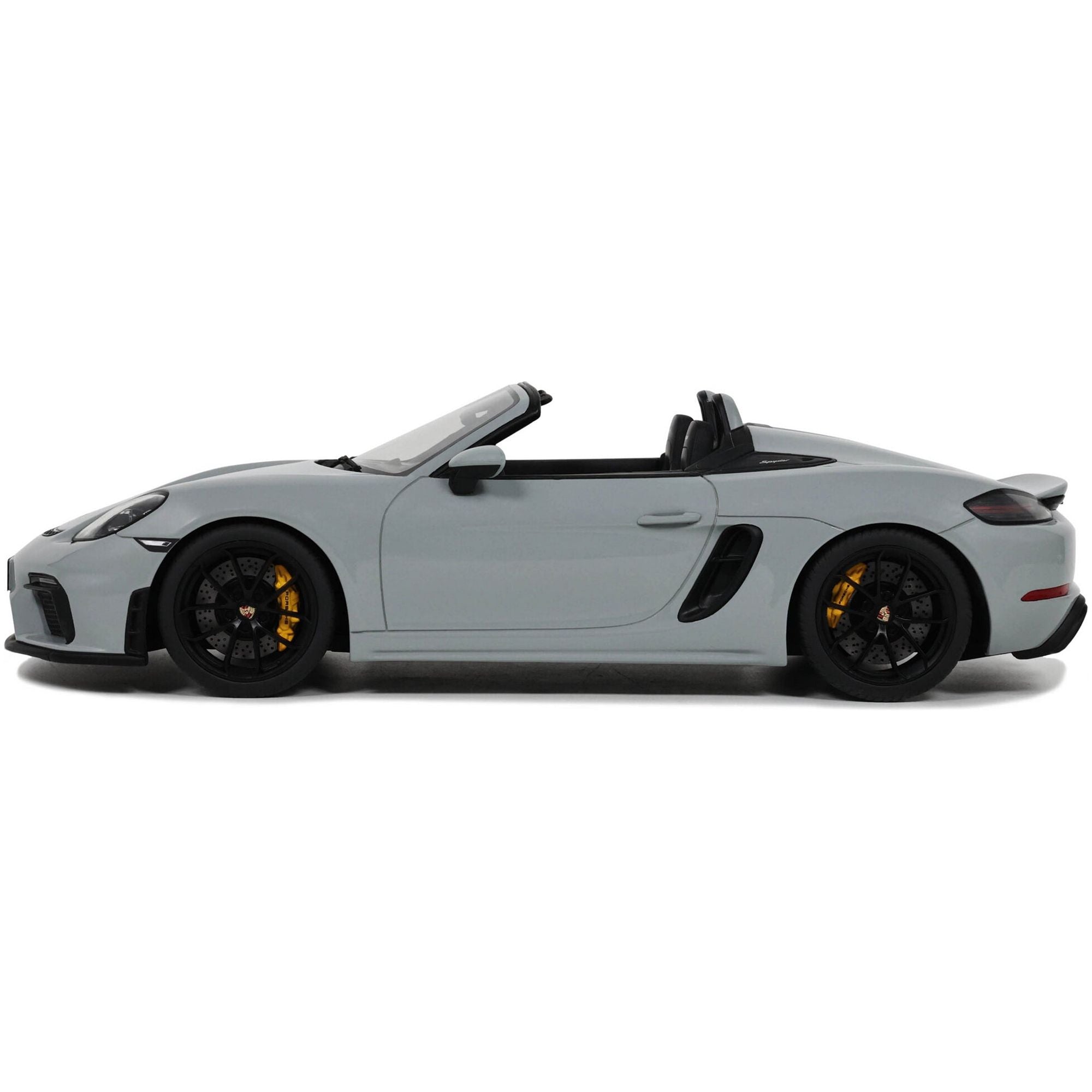 2019 Porsche 718 Spyder Gray 1/18 Model Car by GT Spirit - GT Spirit - ModelCars.com