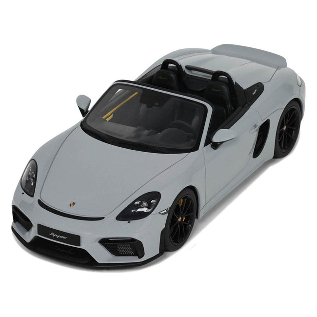 2019 Porsche 718 Spyder Gray 1/18 Model Car by GT Spirit - GT Spirit - ModelCars.com