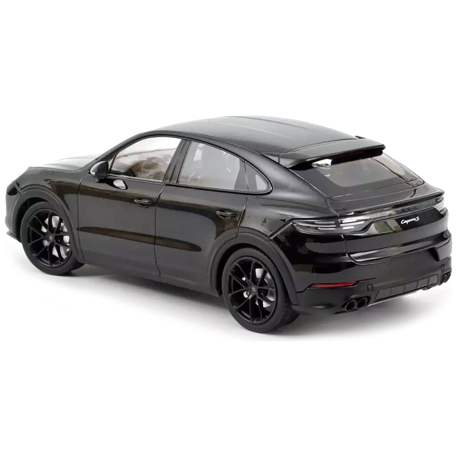 2019 Porsche Cayenne S Coupe Black 1/18 Diecast Model Car by Norev - Norev - ModelCars.com