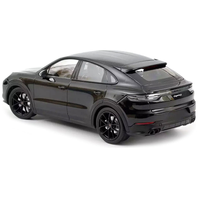 2019 Porsche Cayenne S Coupe Black 1/18 Diecast Model Car by Norev - Norev - ModelCars.com