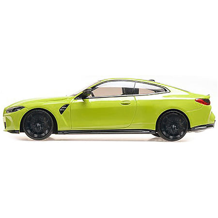 2020 BMW M4 Yellow with Carbon Top Limited Edition to 750 pieces Worldwide 1/18 Diecast Model Car by Minichamps - Minichamps - ModelCars.com