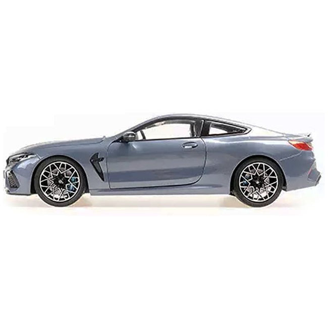 2020 BMW M8 Coupe Blue Metallic with Carbon Top 1/18 Diecast Model Car by Minichamps-Minichamps-ModelCars.com