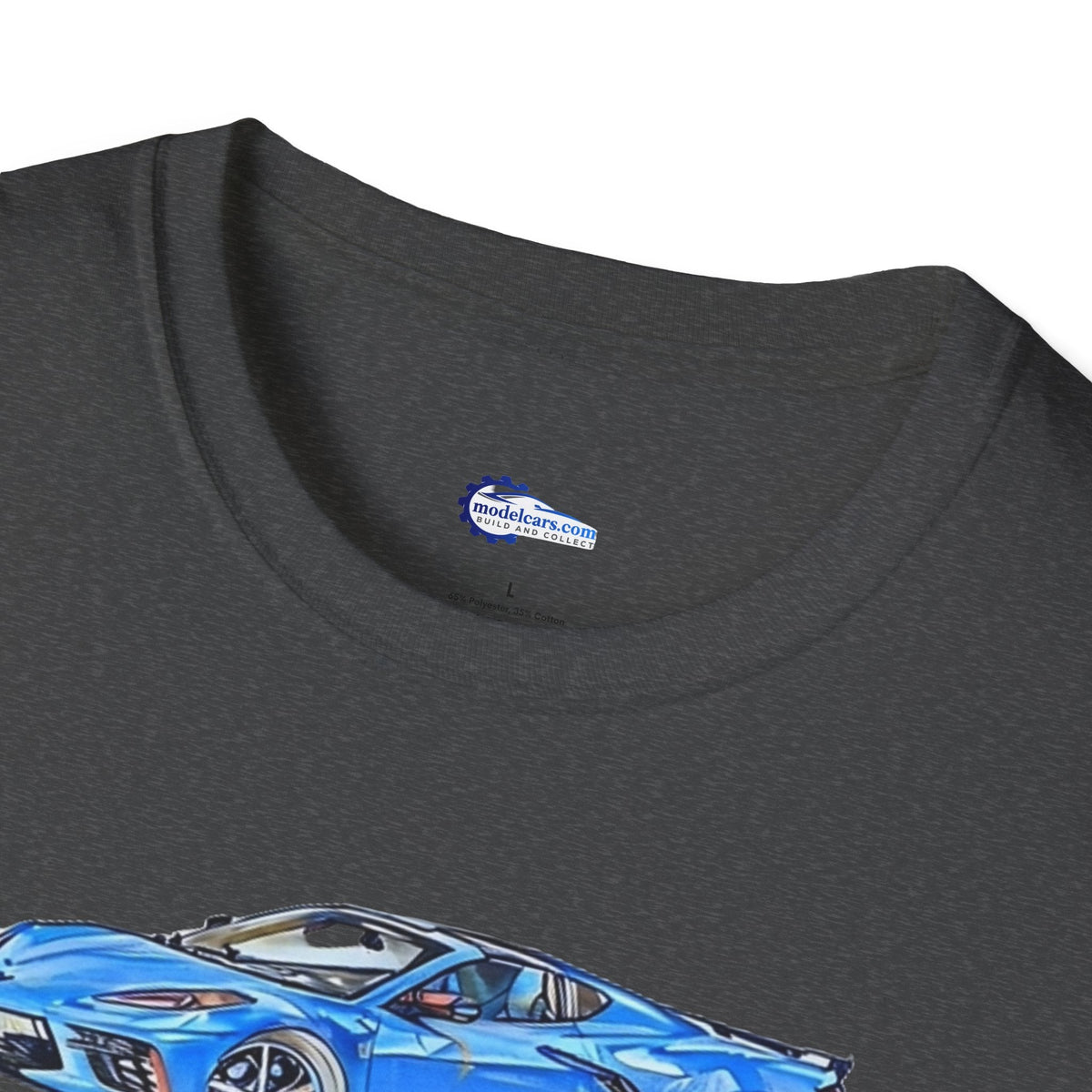 2020 C8 Corvette - Sketch Art T-Shirt-Modelcars.com-ModelCars.com