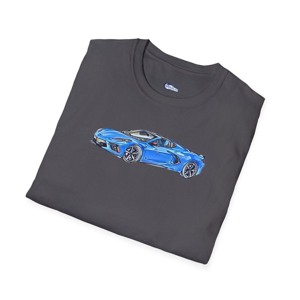 2020 C8 Corvette - Sketch Art T-Shirt-Modelcars.com-ModelCars.com