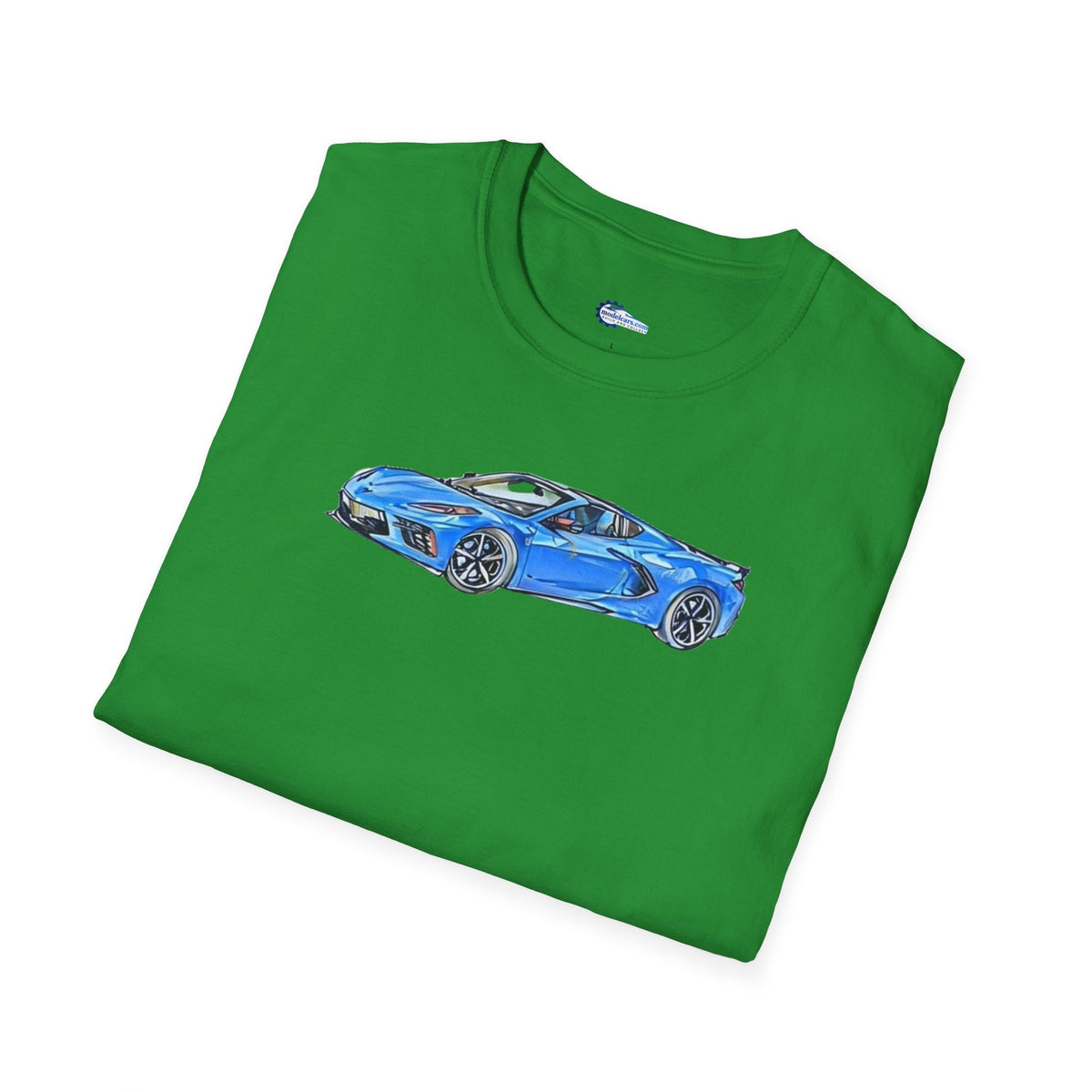 2020 C8 Corvette - Sketch Art T-Shirt-Modelcars.com-ModelCars.com