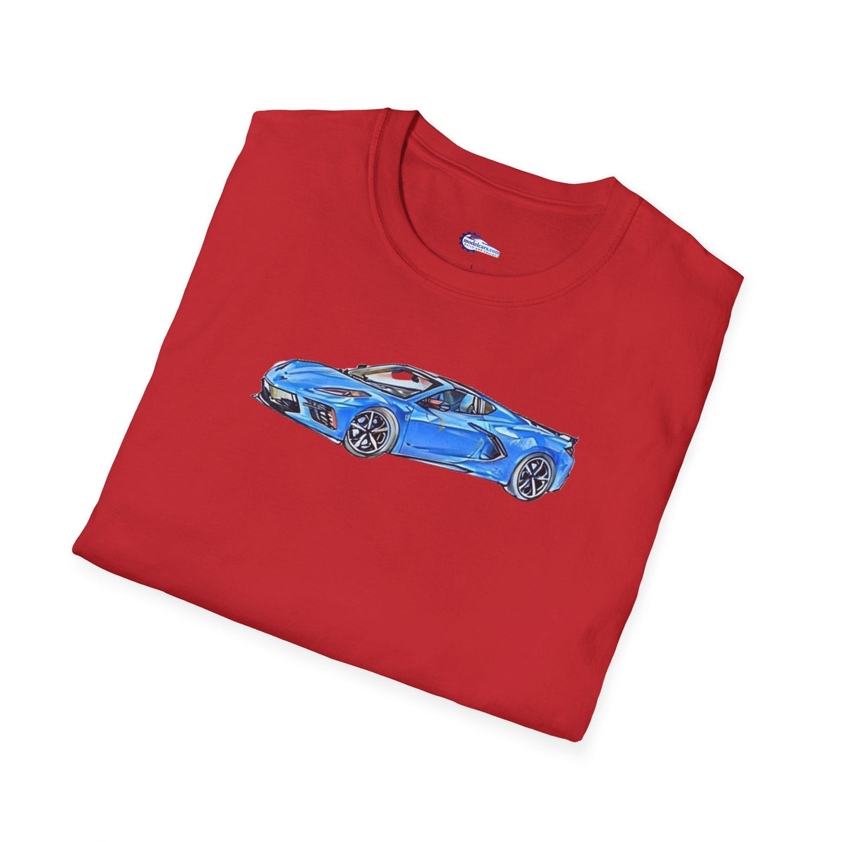 2020 C8 Corvette - Sketch Art T-Shirt-Modelcars.com-ModelCars.com