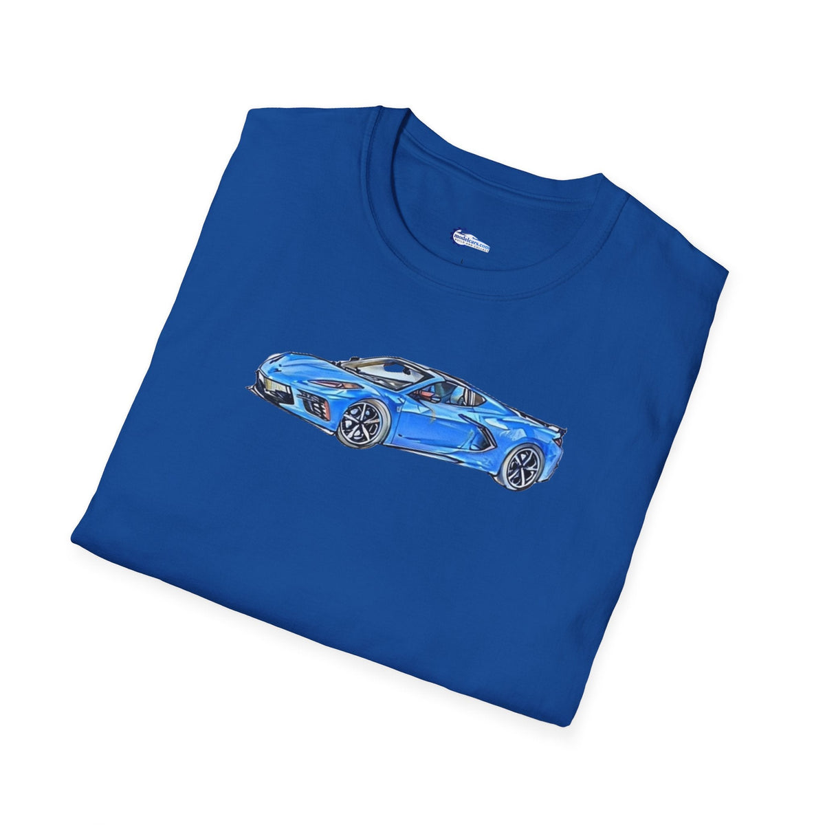 2020 C8 Corvette - Sketch Art T-Shirt-Modelcars.com-ModelCars.com