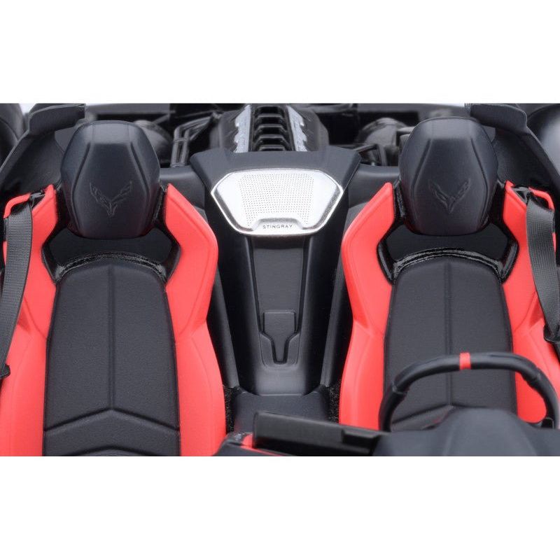 2020 Chevrolet Corvette C8 Stingray Black 1/18 Model Car by Autoart - Autoart - ModelCars.com