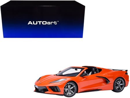 2020 Chevrolet Corvette C8 Stingray Sebring Orange 1/18 Model Car by Autoart-Autoart-ModelCars.com