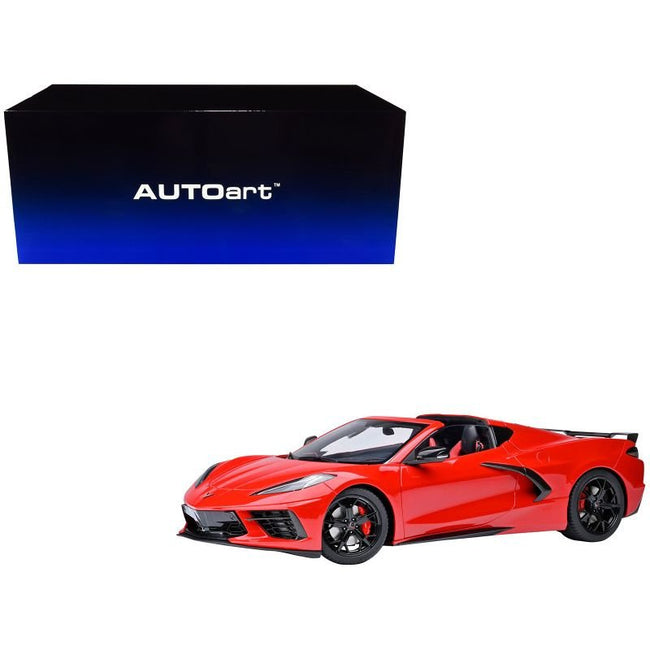 2020 Chevrolet Corvette C8 Stingray Torch Red 1/18 Model Car by Autoart-Autoart-ModelCars.com