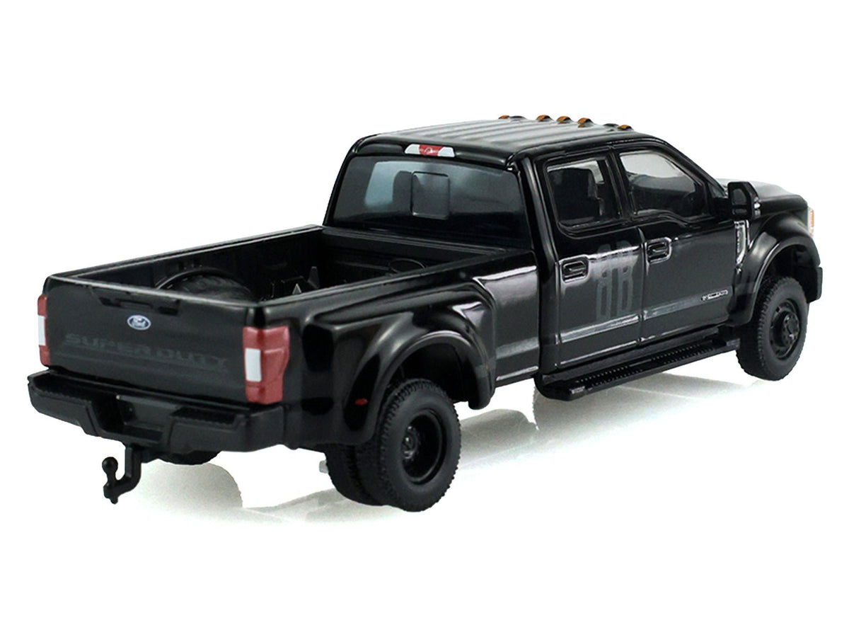 2020 Ford F-450 XL Super Duty Pickup Truck Black "Black Bandit" Series 31 1/64 Diecast Model Car by Greenlight-Greenlight-ModelCars.com