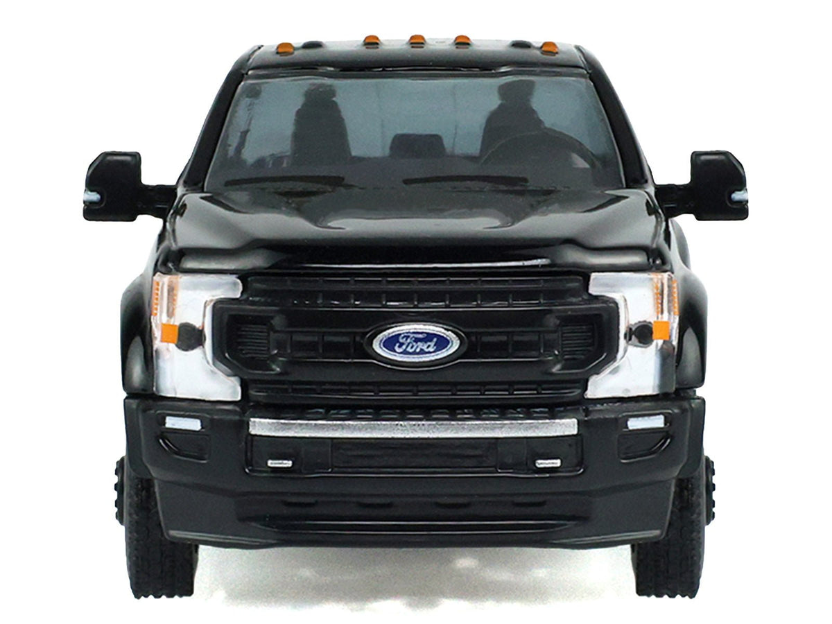 2020 Ford F-450 XL Super Duty Pickup Truck Black "Black Bandit" Series 31 1/64 Diecast Model Car by Greenlight-Greenlight-ModelCars.com