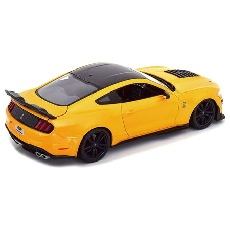 2020 Ford Mustang Shelby GT500 Yellow with Black Top "Special Edition" 1/18 Diecast Model Car by Maisto - Maisto - ModelCars.com
