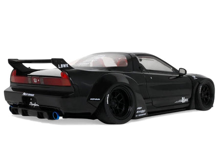 2020 Honda NSX (NA1) LB-Works Black with Red Interior Limited Edition to 2000 pieces Worldwide 1/18 Model Car by Otto Mobile-Otto Mobile-ModelCars.com