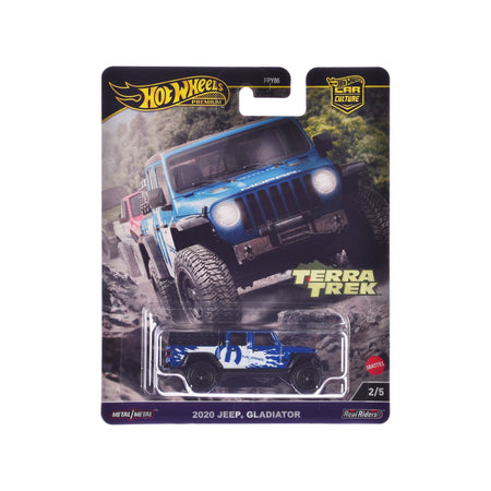 2020 Jeep Gladiator Pickup Truck Blue Metallic "MOPAR" "Terra Trek" Series Diecast Model Car by Hot Wheels - Hotwheels - ModelCars.com