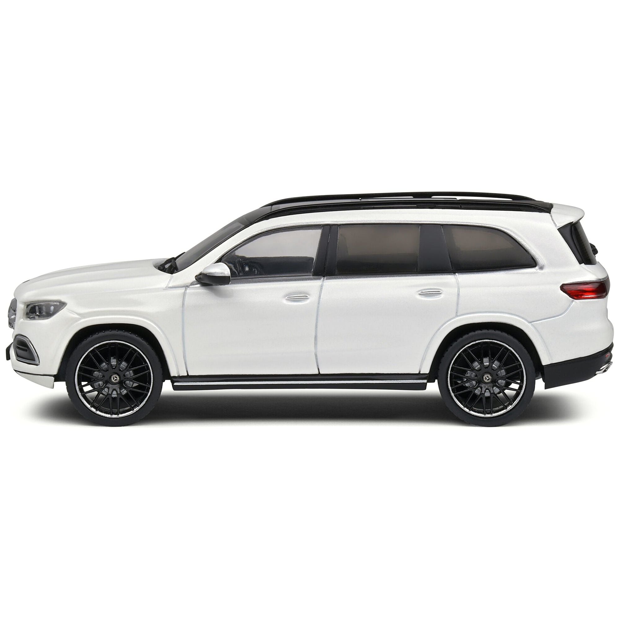 2020 Mercedes - Benz GLS Diamond White with AMG Wheels and Sunroof 1/43 Diecast Model Car by Solido - Solido - ModelCars.com